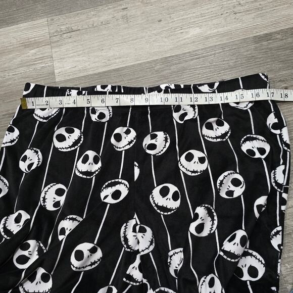 Disney Tim Burton's Nightmare Christmas 2 Piece Pajama Set Soft PJ Top & Pants L - Picture 10 of 12
